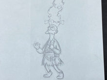 Load image into Gallery viewer, The Simpsons - Original drawing of Sideshow Mel