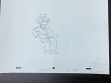 Load image into Gallery viewer, The Simpsons - Original drawing of Willie McDougal