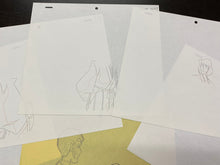 Load image into Gallery viewer, Lupin III - 6 x Original animation drawings of Lupin, full set scene