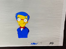 Load image into Gallery viewer, The Simpsons - Original animation cel of Milhouse Van Houten