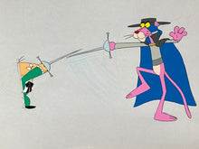 Load image into Gallery viewer, Pink Panther original animation cel and drawing