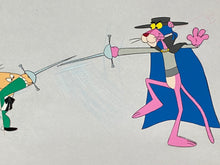 Load image into Gallery viewer, Pink Panther original animation cel and drawing