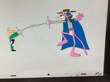 Load image into Gallery viewer, Pink Panther original animation cel and drawing