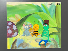 Load image into Gallery viewer, Maya the Honey Bee (1975) - Original animation cels, with master painted background (very rare)