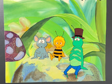 Load image into Gallery viewer, Maya the Honey Bee (1975) - Original animation cels, with master painted background (very rare)