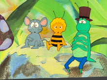Load image into Gallery viewer, Maya the Honey Bee (1975) - Original animation cels, with master painted background (very rare)