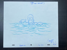 Load image into Gallery viewer, The Simpsons - Original drawing of Homer Simpson