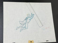 Load image into Gallery viewer, The Superman/Aquaman Hour of Adventure - Original animation drawing of Superman (1967)