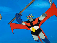 Load image into Gallery viewer, Mazinger Z - Original animation cel with master painted background