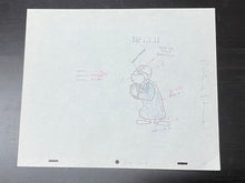 Load image into Gallery viewer, Popeye the Sailor - Original animation drawing, in color