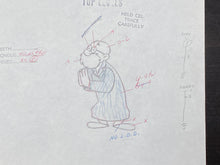 Load image into Gallery viewer, Popeye the Sailor - Original animation drawing, in color