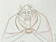 Load image into Gallery viewer, Beauty and the Beast (Walt Disney, 1991) - Original Animation Drawing of The Beast