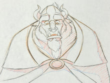 Load image into Gallery viewer, Beauty and the Beast (Walt Disney, 1991) - Original Animation Drawing of The Beast