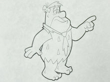 Load image into Gallery viewer, The Flintstones - Original drawing of Frederick "Fred" Flintstone
