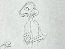 Load image into Gallery viewer, Lion King - Original Animation Drawing of Timon