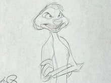 Load image into Gallery viewer, Lion King - Original Animation Drawing of Timon