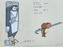 Load image into Gallery viewer, The Tom and Jerry Show (1975) - 2 x Original animation drawings and cels of Tom and Jerry