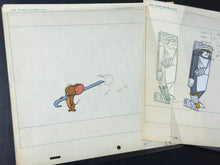 Load image into Gallery viewer, The Tom and Jerry Show (1975) - 2 x Original animation drawings and cels of Tom and Jerry