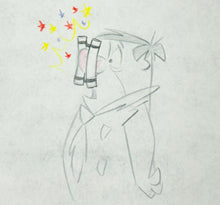 Load image into Gallery viewer, The Flintstones - Original drawing of Frederick "Fred" Flintstone