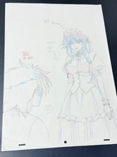 Load image into Gallery viewer, High School DxD (2012) - Original animation drawing, in color (big size: 40x32 cm)