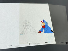 Load image into Gallery viewer, Wacky Races (1968) - Original cel and drawing of Dick Dastardly