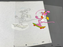 Load image into Gallery viewer, Pink Panther - Original animation cel and drawing