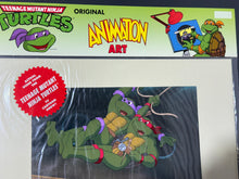 Load image into Gallery viewer, Teenage Mutant Ninja Turtles (1987 TV series) - Original animation cel (certificated with studio stamp)
