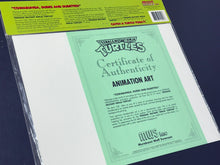 Load image into Gallery viewer, Teenage Mutant Ninja Turtles (1987 TV series) - Original animation cel (certificated with studio stamp)