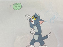 Load image into Gallery viewer, Tom and Jerry - Original drawing and cel of Tom