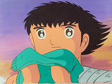 Load image into Gallery viewer, Captain Tsubasa - Original animation cel with copy background, certificated