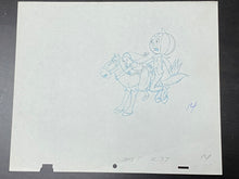 Load image into Gallery viewer, Journey Back to Oz (1972) - Original animation drawing