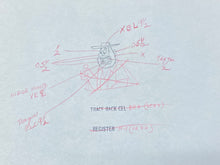 Load image into Gallery viewer, Popeye the Sailor - Original animation drawing of Brutus