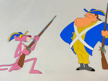 Load image into Gallery viewer, Pink Panther - 2 original animation cels and drawings