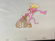 Load image into Gallery viewer, Pink Panther original animation cel and drawing