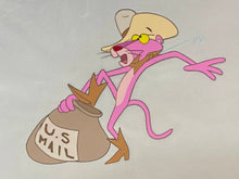 Load image into Gallery viewer, Pink Panther original animation cel and drawing
