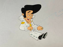 Load image into Gallery viewer, Pink Panther original animation cel and drawing of Elvis Presley