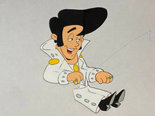 Load image into Gallery viewer, Pink Panther original animation cel and drawing of Elvis Presley