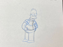 Load image into Gallery viewer, The Simpsons - Original drawing of Homer Simpson