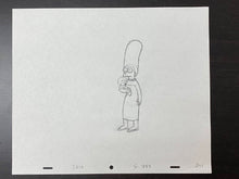 Load image into Gallery viewer, The Simpsons - Original drawing of Marge and Maggie Simpson