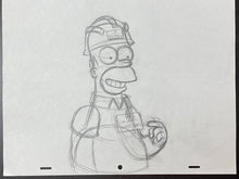Load image into Gallery viewer, The Simpsons - Original drawing of Homer Simpson