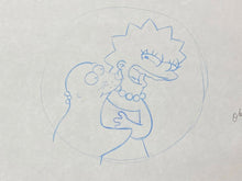 Load image into Gallery viewer, The Simpsons - Original drawing of Lisa Simpson, 1998