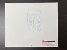 Load image into Gallery viewer, The Simpsons - Original drawing of Bart Simpson