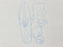 Load image into Gallery viewer, The Simpsons - Original drawing of Bart Simpson