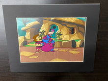Load image into Gallery viewer, The Flintstones - Original animation cel of Barney Rubble and Dino