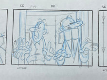 Load image into Gallery viewer, Mortadelo y Filemon (1995) - Original Production Storyboard Drawing