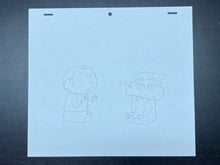 Load image into Gallery viewer, Crayon Shin-chan - Original drawing of Nene Sakurada and Masao Satō