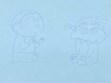 Load image into Gallery viewer, Crayon Shin-chan - Original drawing of Nene Sakurada and Masao Satō