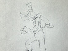Load image into Gallery viewer, Goofy - Original Production Drawing by Disney Animator Errol Gray (Walt Disney, c. 1940s) COA included