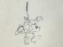 Load image into Gallery viewer, Building a Building (Walt Disney, 1933) - Minnie Mouse Animation Drawing
