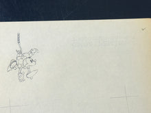 Load image into Gallery viewer, Building a Building (Walt Disney, 1933) - Minnie Mouse Animation Drawing